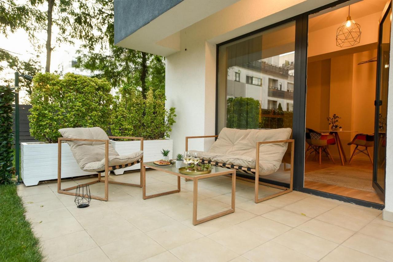 Vacation Feel - 2Br Apartment With Terrace & Private Parking In Baneasa Bucharest Exterior photo